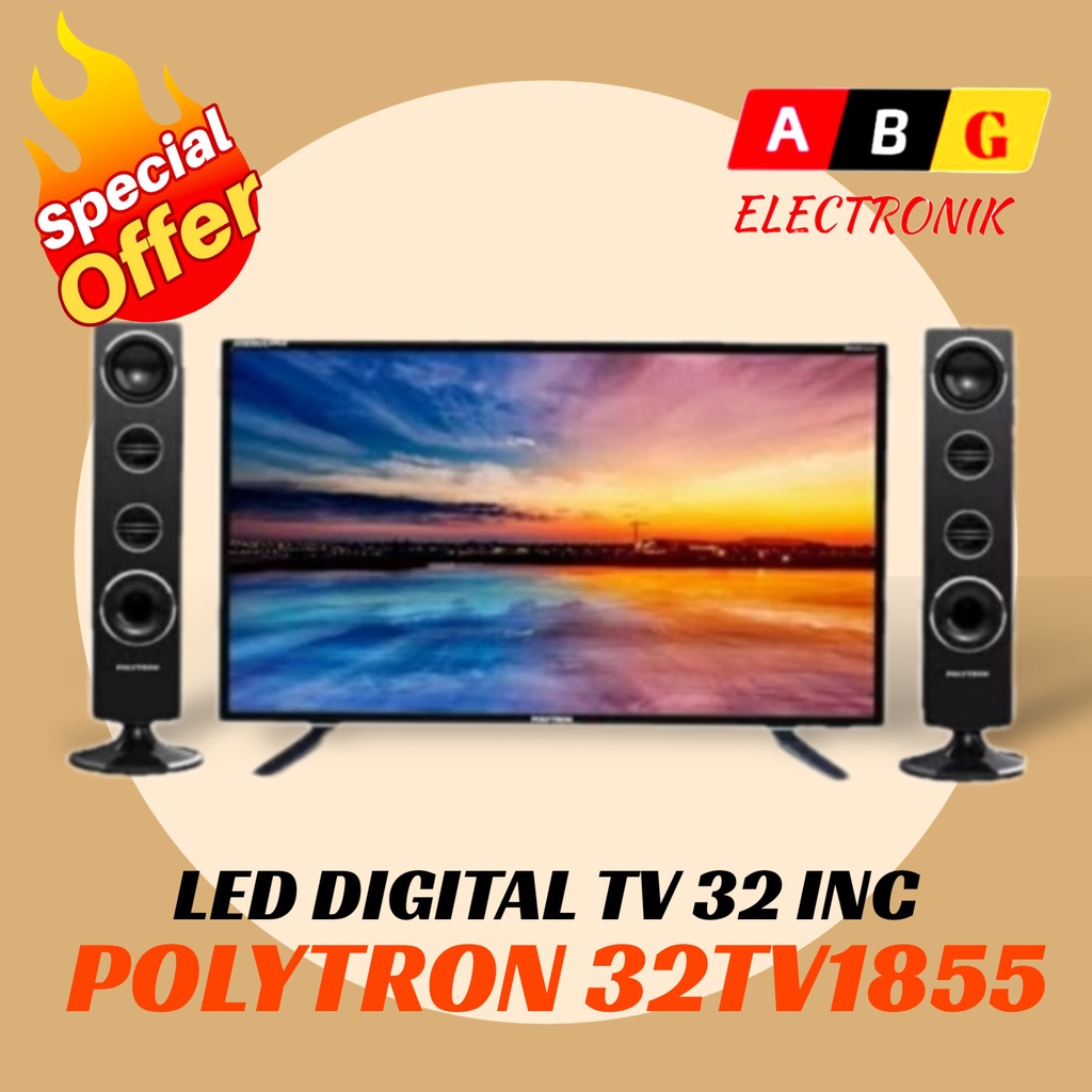 POLYTRON PLD32TV1855 PLD 32TV1855 LED POLYTRON DIGITAL PLD-32TV1855 PLD-32TV 1855