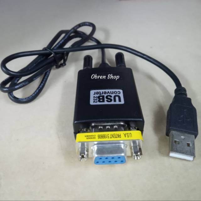 USB TO RS232 SERIAL DB9 FEMALE (KABEL + KONEKTOR)