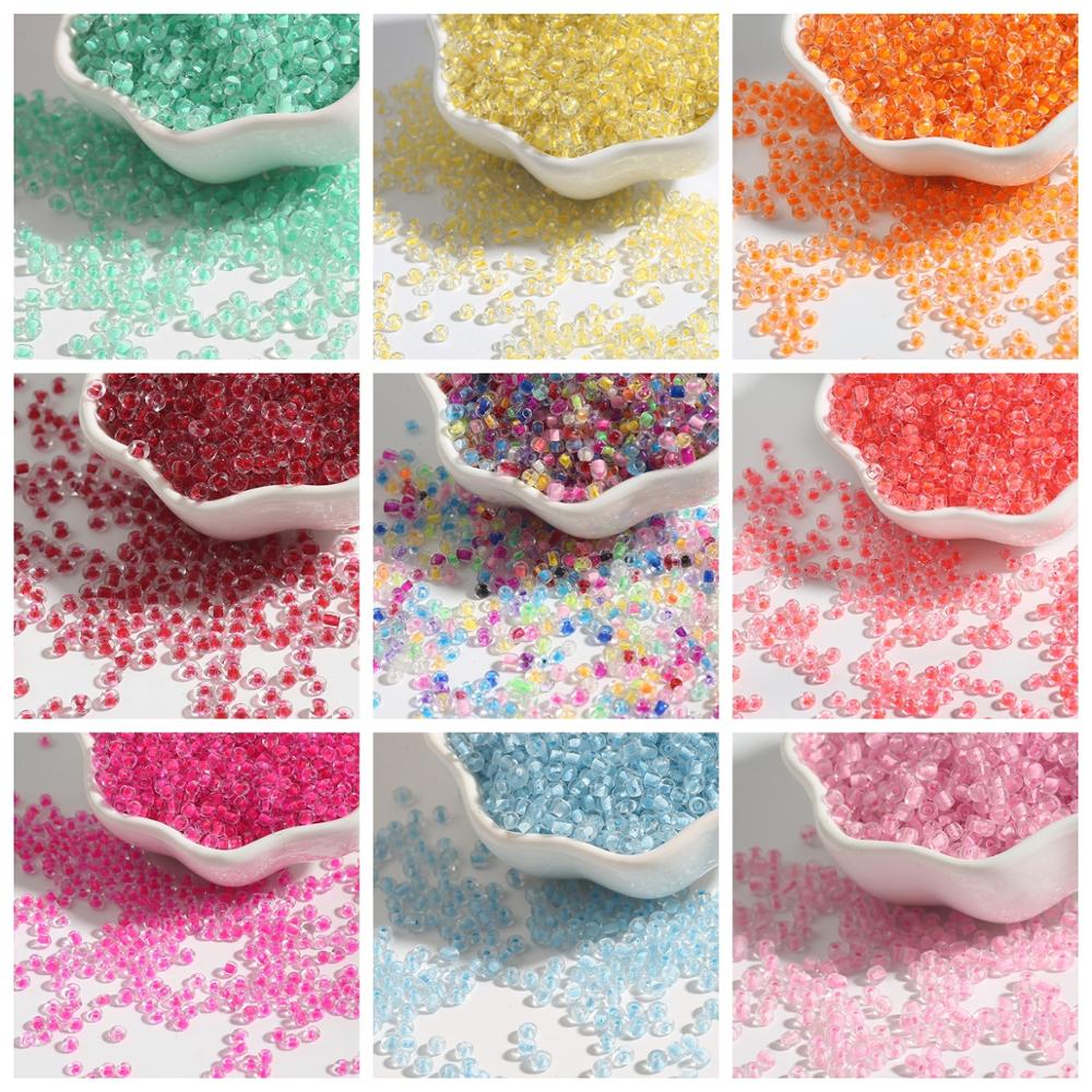 2 3 4mm 150-1000pcs Mix Color Small Czech Crystal Glass Seed Beads Loose Spacer Beads For Kids DIY Jewelry Making Accessories