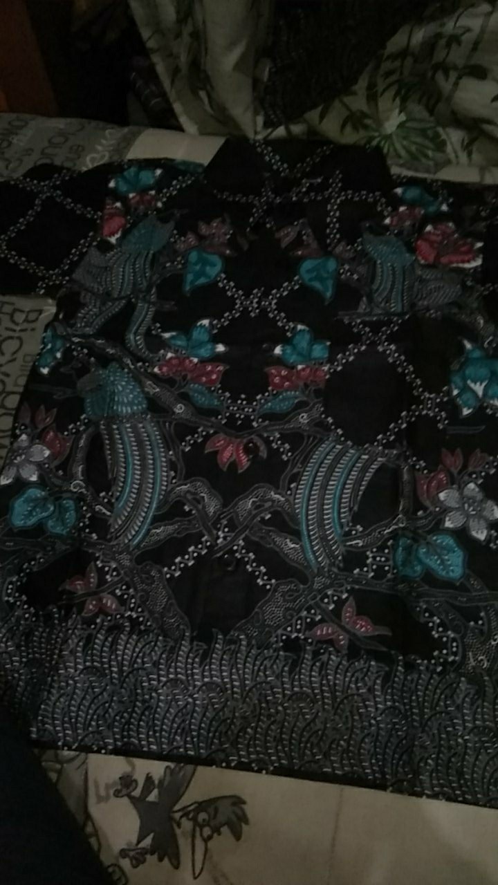 Batik Couple Keluarga Sania Ruffle Ori Ndoro Jowi Dnt Jaring