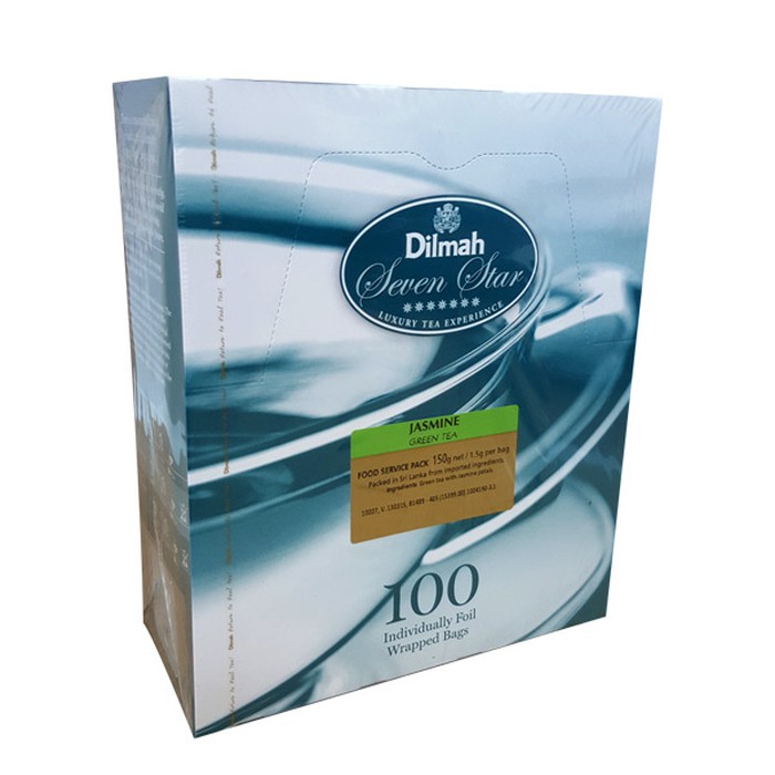 

Teh Dilmah 100sachet Jasmine - tth442