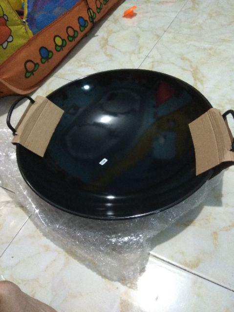 Wajan/ Kuali Enamel Anti Lengket Anti Gores