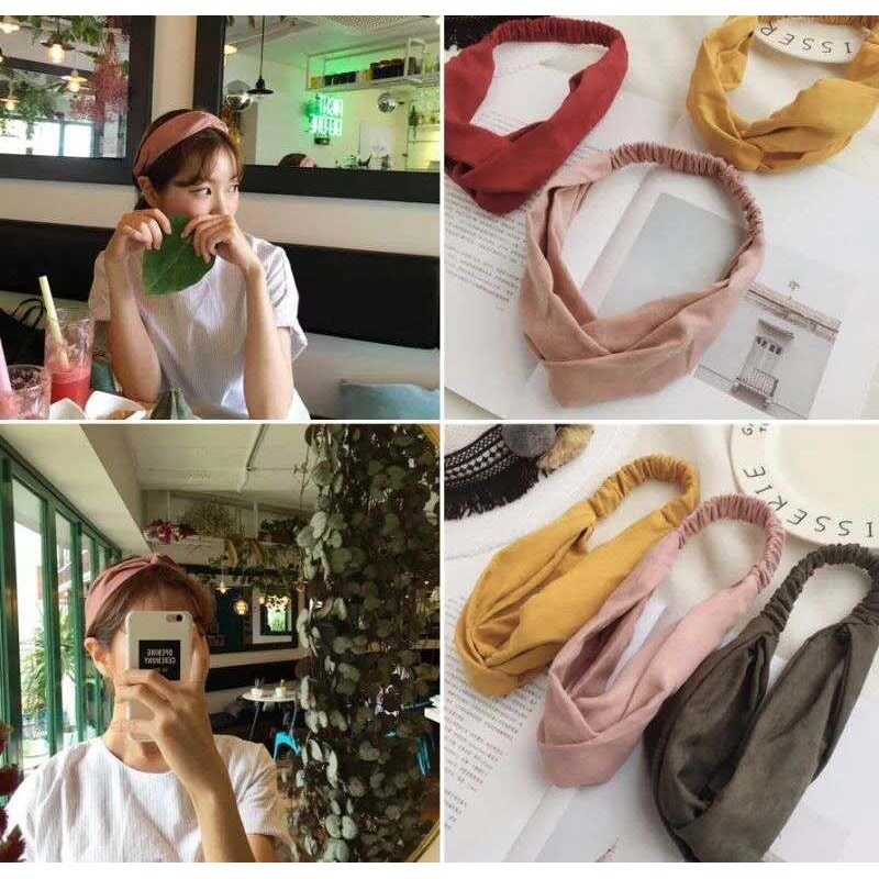 ❤️GTB❤️ Bandana Korea Style Bendo Rambut Bando Fashion Ikat Rambut Import Murah Grosir R035 R182