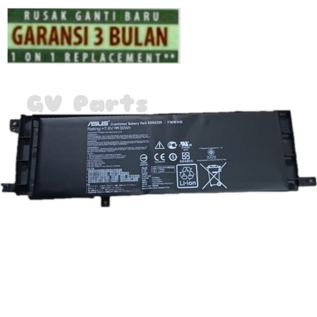 Baterai Laptop Asus X453