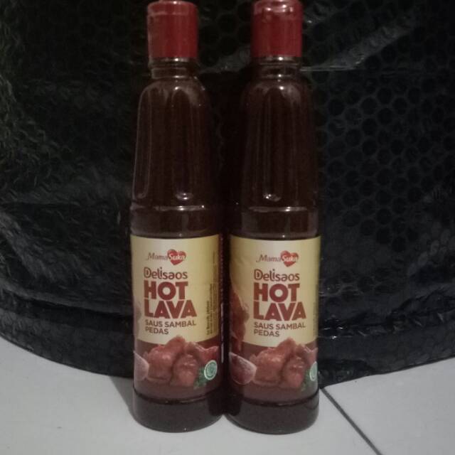 

Delisaos hot lava saos sambel pedas