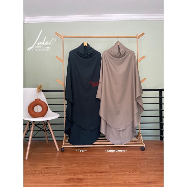 French Khimar Lula by Khumaira syari | French khimar instan | FK karet