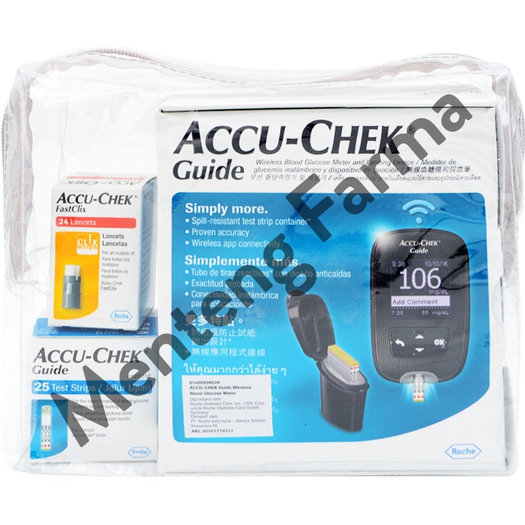 Accu-Chek Guide Extra 25 Strip - Alat Pemantau Gula Darah