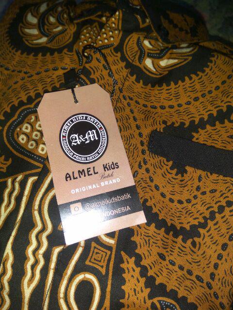 Kemeja Batik Anak Laki-laki Lengan Panjang Motif Parang Garudo,baju Batik Anak Exclusive,batik Anak