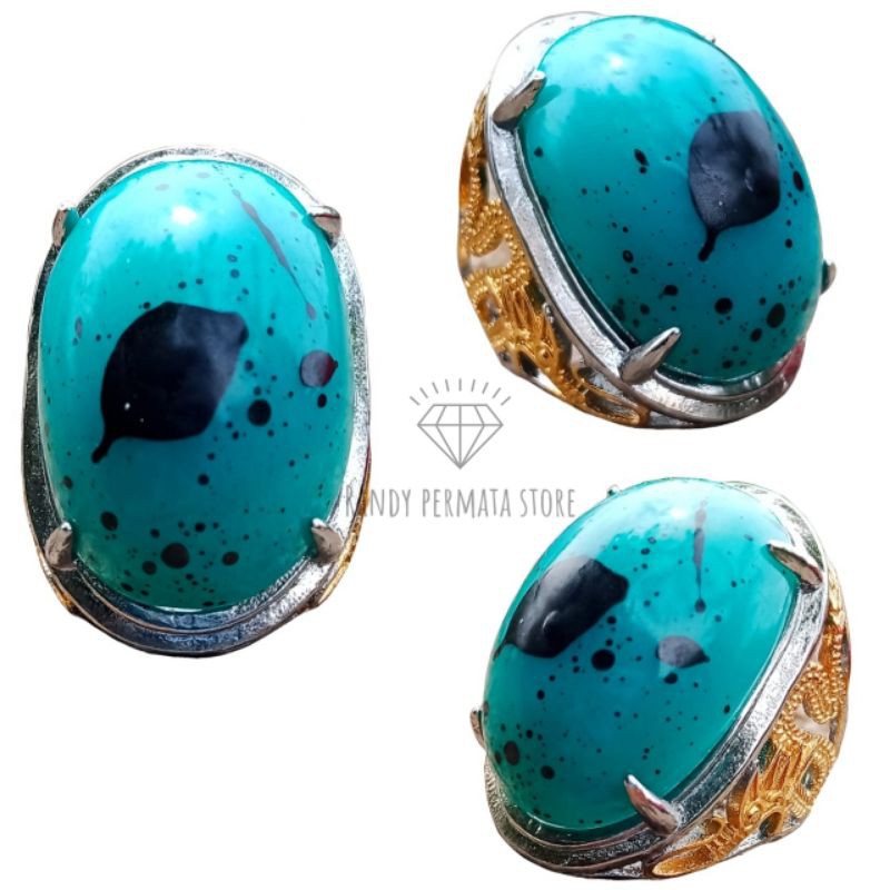 Batu Akik Bacan Doko Obsidian Jumbo Kristal High Quality