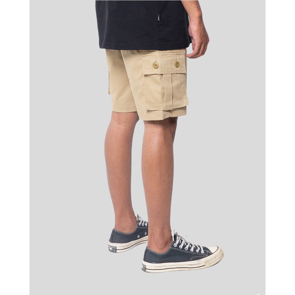 Relax Short Cargo Pants - Khaki