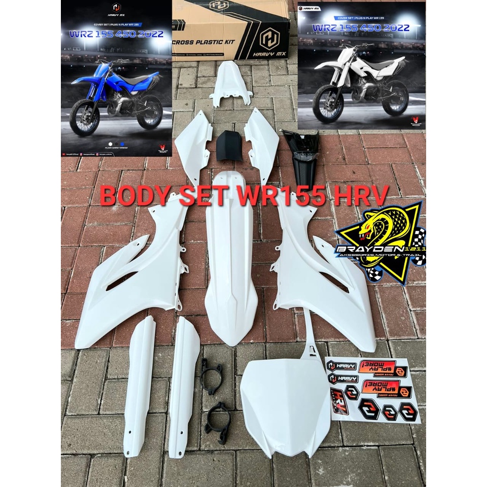 BODY SET WR155 / COVER BODY YAMAHA WR155 / BODY KIT WR155 / COVERBODY KOMPLIT WR155