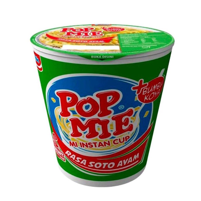 

pop mie rasa soto ayam 75 gram