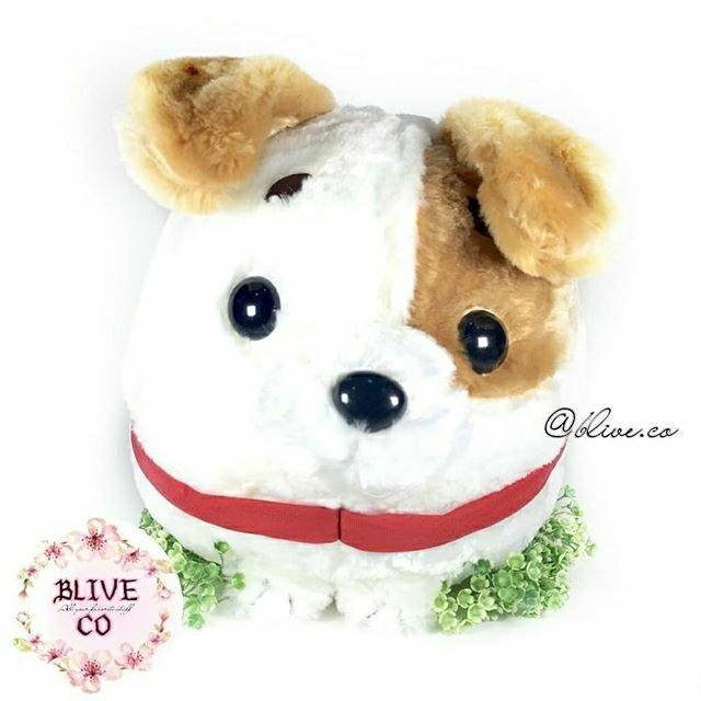 Boneka Fluffy Puppies Jack Russel Patch Boneka Anak Anjing