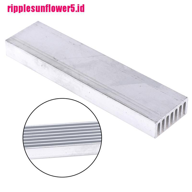 Heatsink High Power Elektronik Bahan Aluminum Ukuran 100x25 X 10mm