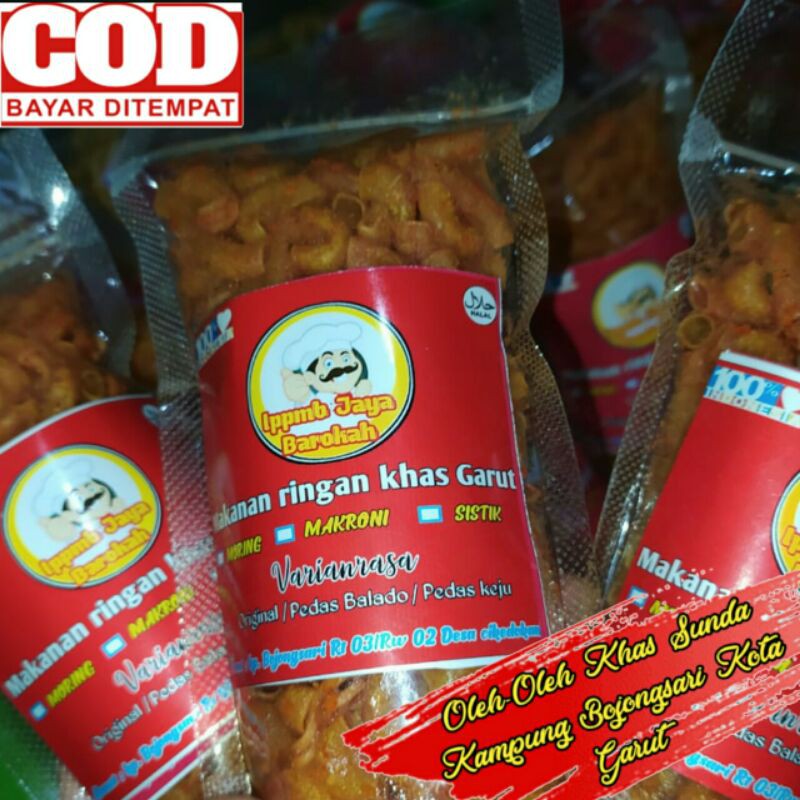 MAKRONI MAKANAN RINGAN KHAS KAMPUNG BOJONGSARI JAJANAN MAKRONI MAKANAN RINGAN KHAS KAMPUNG BOJONGSARI JAJANAN