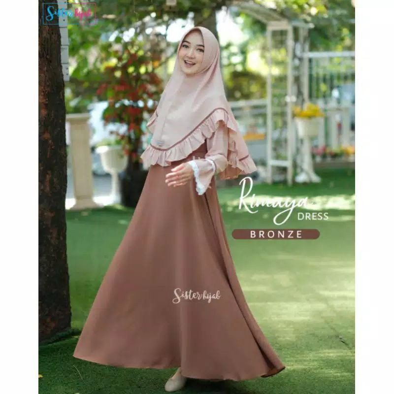 Rimaya set by sister hijab. gamis ori
