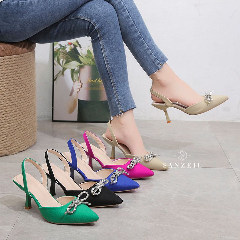 [COD] 1444 SANZEIL Sandra Heels Elegant Wanita