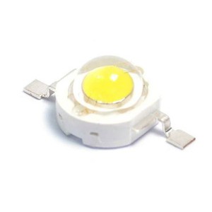 High Power LED 1W Putih / Cold White (6000 - 6500K) 3.2 - 3.4V 300mA