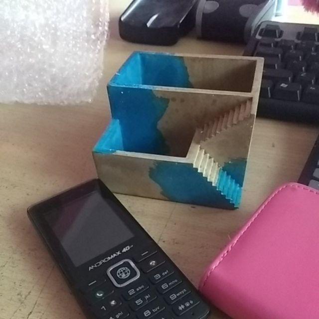 Pot Kaktus Sukulen Persegi Unik Bentuk Tangga