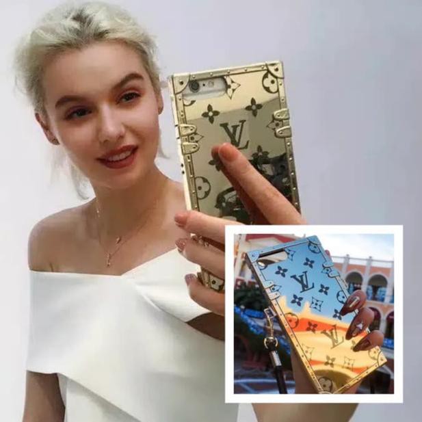 [CODE OP 24F3C] LV GOLD TRUNK CASE Oppo A1K F5 F7 F9 A7 A3S A5S A7 A9 A5 A12 A31 A52 A92 A53 A15 RE