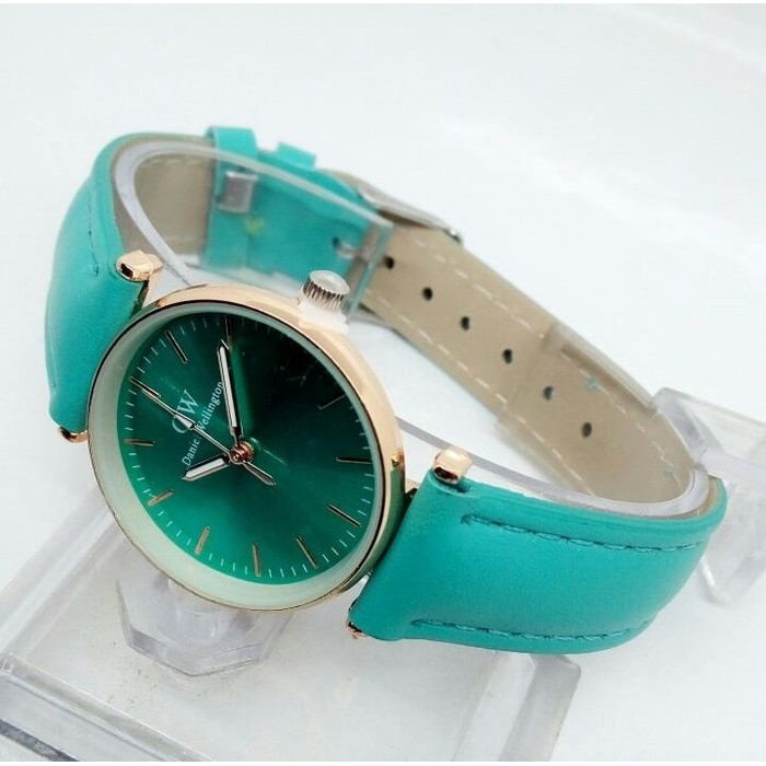 Jam Tangan Wanita DW WD DANIEL WELLINGTON Tali Kulit #EA