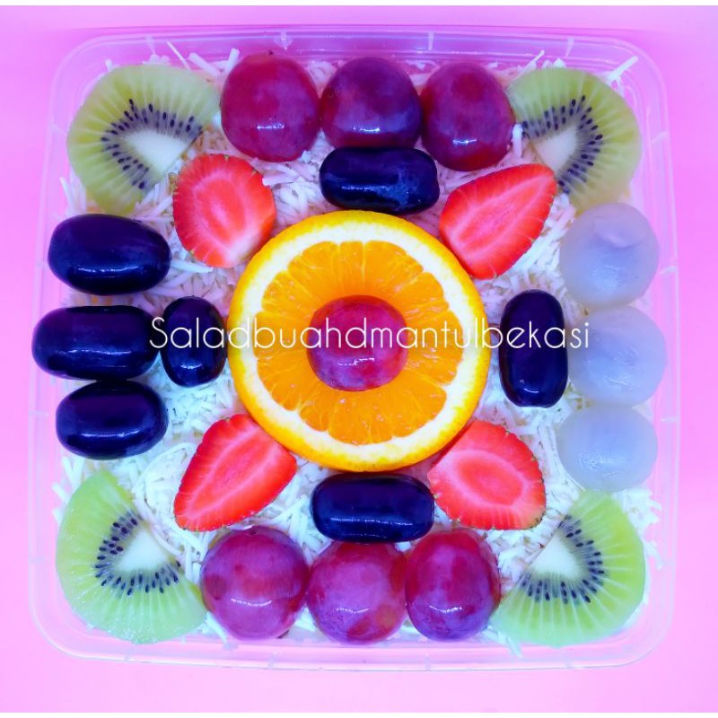 

Salad Buah XL premium (1500ml) Full Buah