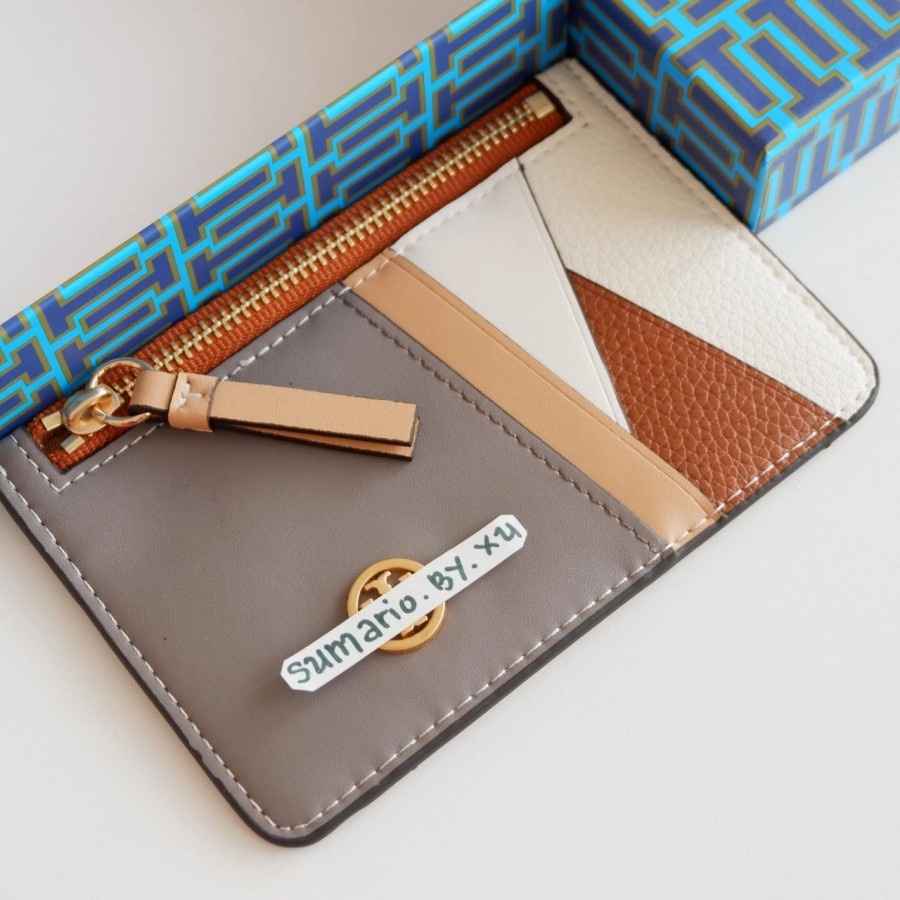TB CARD WALLET BRANDED B*RCH DOMPET KULIT ASLI CARD HOLDER KARTU TORY