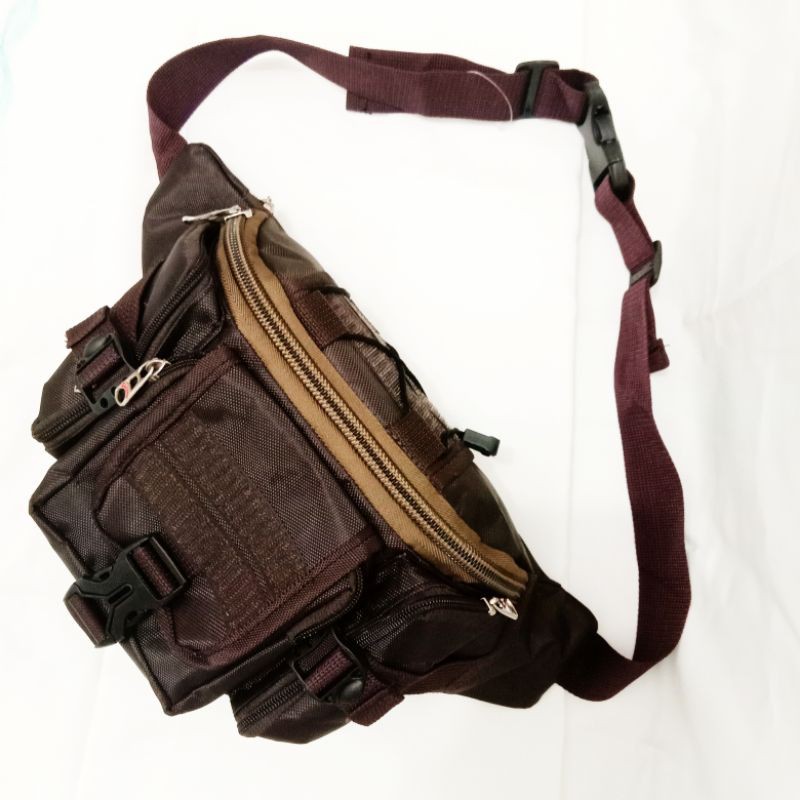 Tas Selempang pria / Waistbag Pria Tactical Army / Waistbag Loreng / Tas pinggang Tactical Army