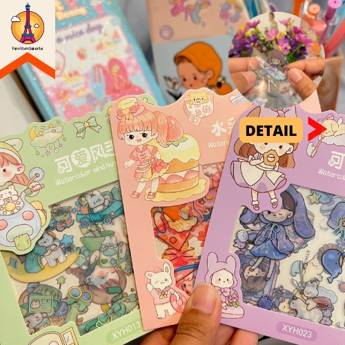 

Paket Sticker XYH-30 Lucu Model Cewe Sweet Import Funny Fancy Stuff Best Gift Stationery For School Alat Tulis Kantor Sekolah Ready Grosir Kado Ulang Tahun READY COD