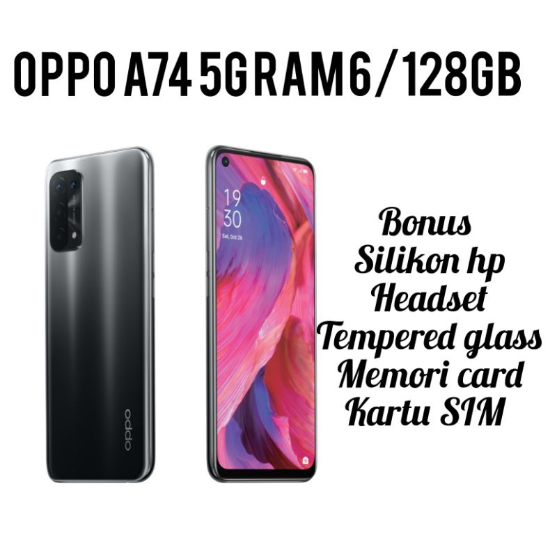 OPPO A74 5G GARANSI RESMI