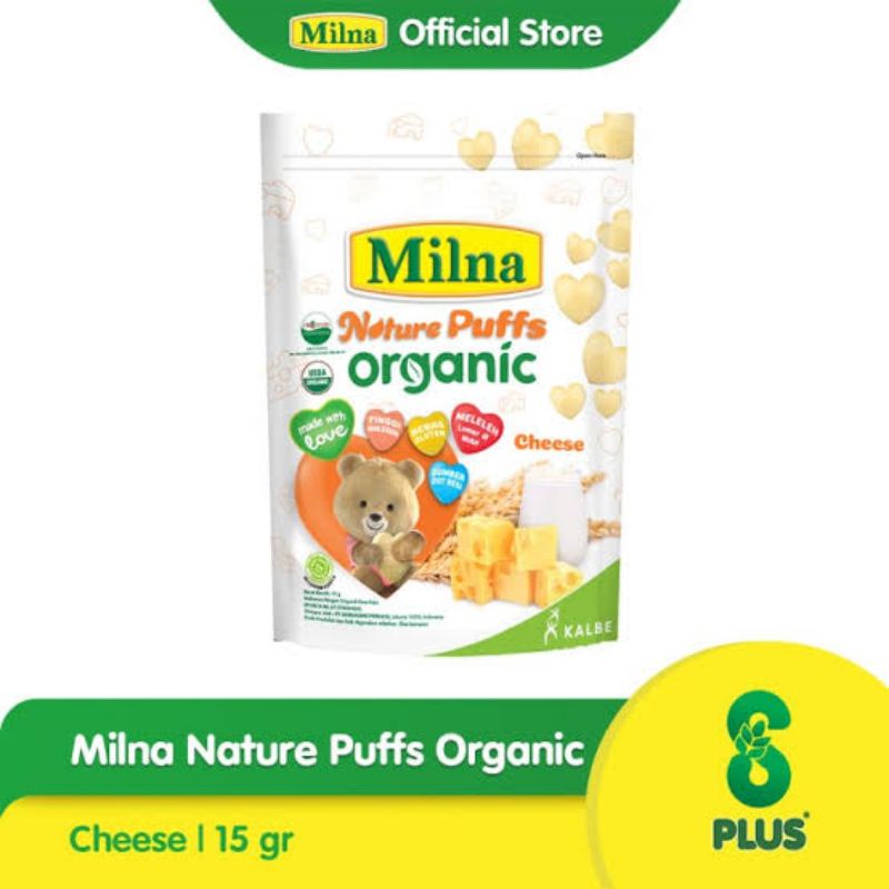 Milna Biskuit Bayi / Puffs Organic Cemilan Bayi