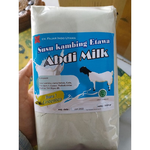 

SUSU KAMBING ABDI MILK GRADE 2 GREENTEA