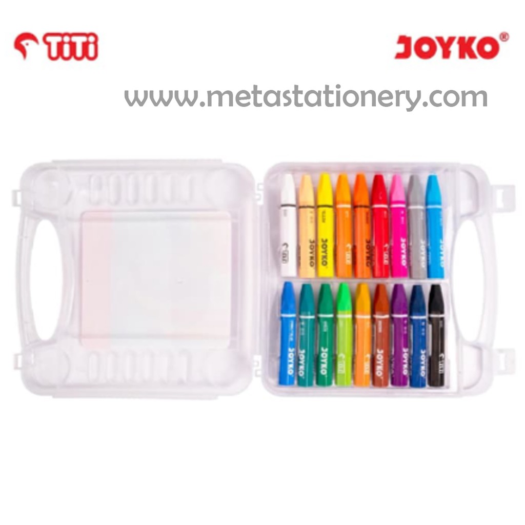 

Oil Pastel Crayon MinyakJoyko 18 Warna Colors RB9