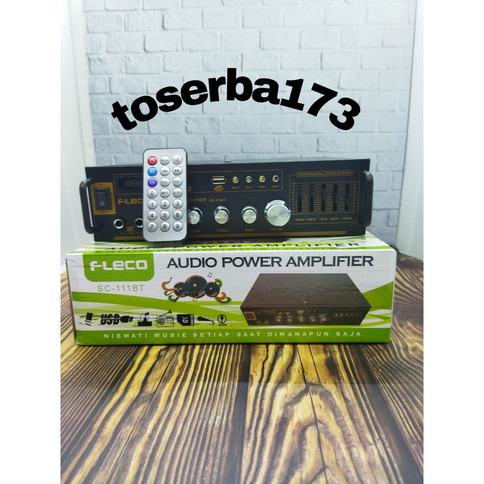 POWER AMPLIFIER WIRELESS SC 111-BT AMPLIFIER BLUETOOTH