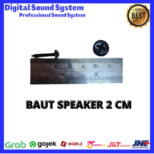 Baut Speaker 2cm/3cm - Baut Speaker Runcing - Baut Speaker Cacing BISA COD