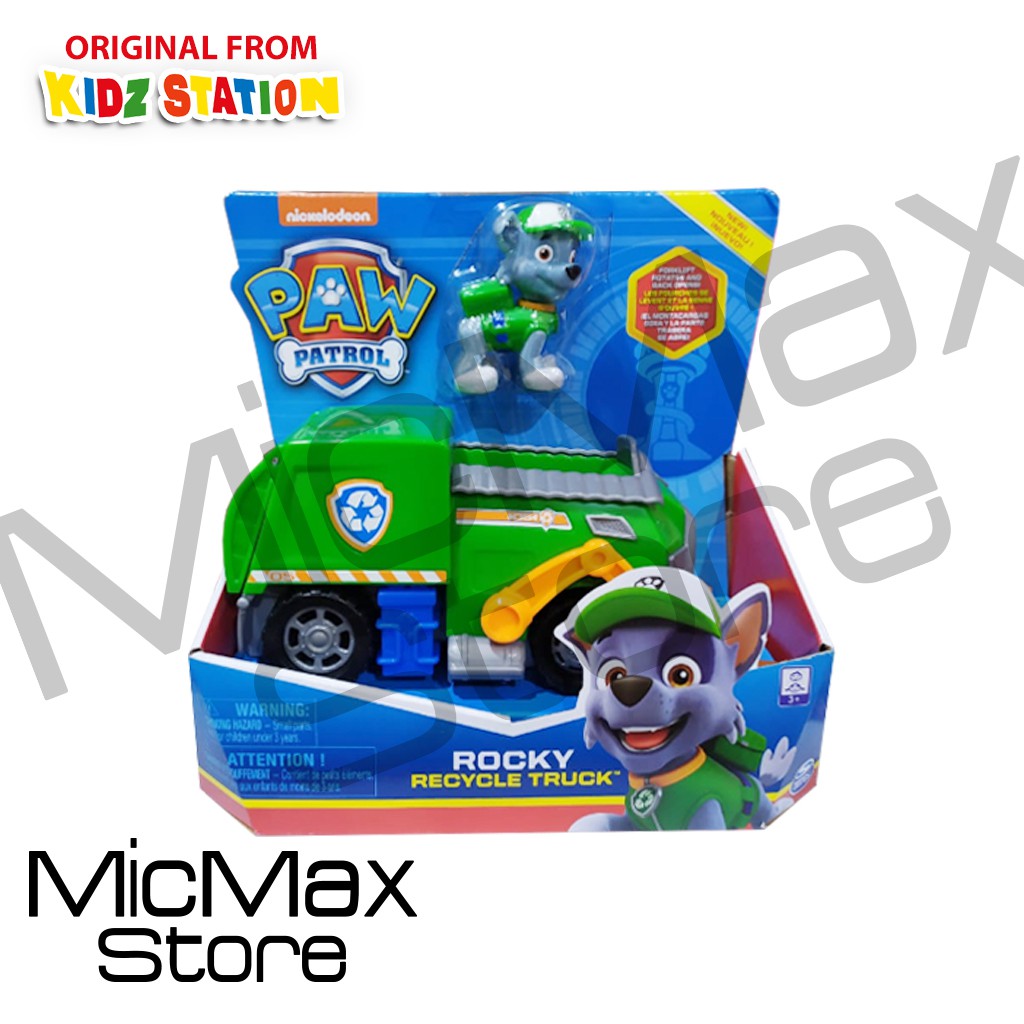 paw patrol blue truck