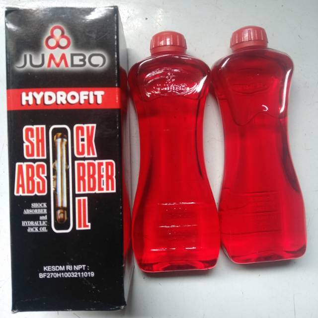 Oli shock jumbo 200 ml isi 2 botol for all motor