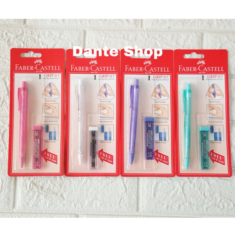 

Pensil Mekanik Faber Castell 0,7 Free Isi Pensil Lead