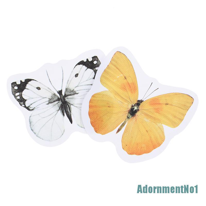 (AdornmentNo1) 46pcs / set Stiker Butterfly Story Untuk Dekorasi Scrapbook / Album / Diary DIY