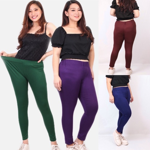 legging dewasa jumbo max bb 120kg pilih warna