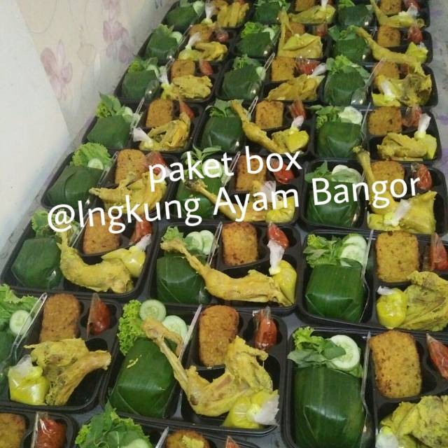 Ingkung Ayam Bangor Paket Box Shopee Indonesia