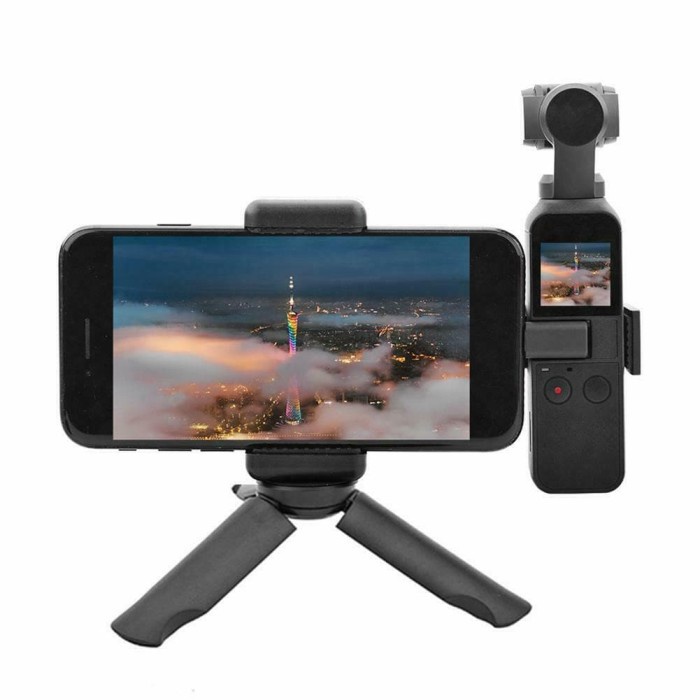 Tripod DJI Osmo Pocket Phone Holder & Gimbal Stabilizer OPH1 with Mini Tripod(I0K0) Tripod Stand HP 