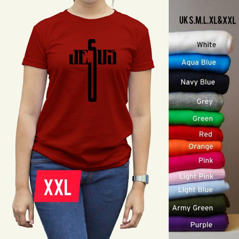 JSCLOTHING KAOS BIGSIZE JESUS SALIB