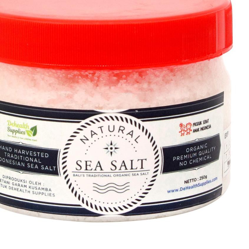 

6UU✵ Dehealth - Kusamba Sea Salt 250gr - Garam Kesehatan - Garam organik - Garam Murni Recommended