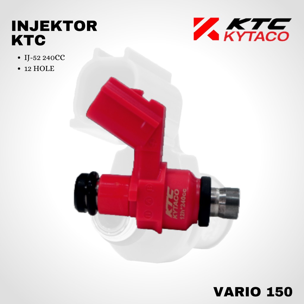 Injektor Injector Vario 150 CBR150 beat f1 CRF 240cc 12 Hole ktc kytaco