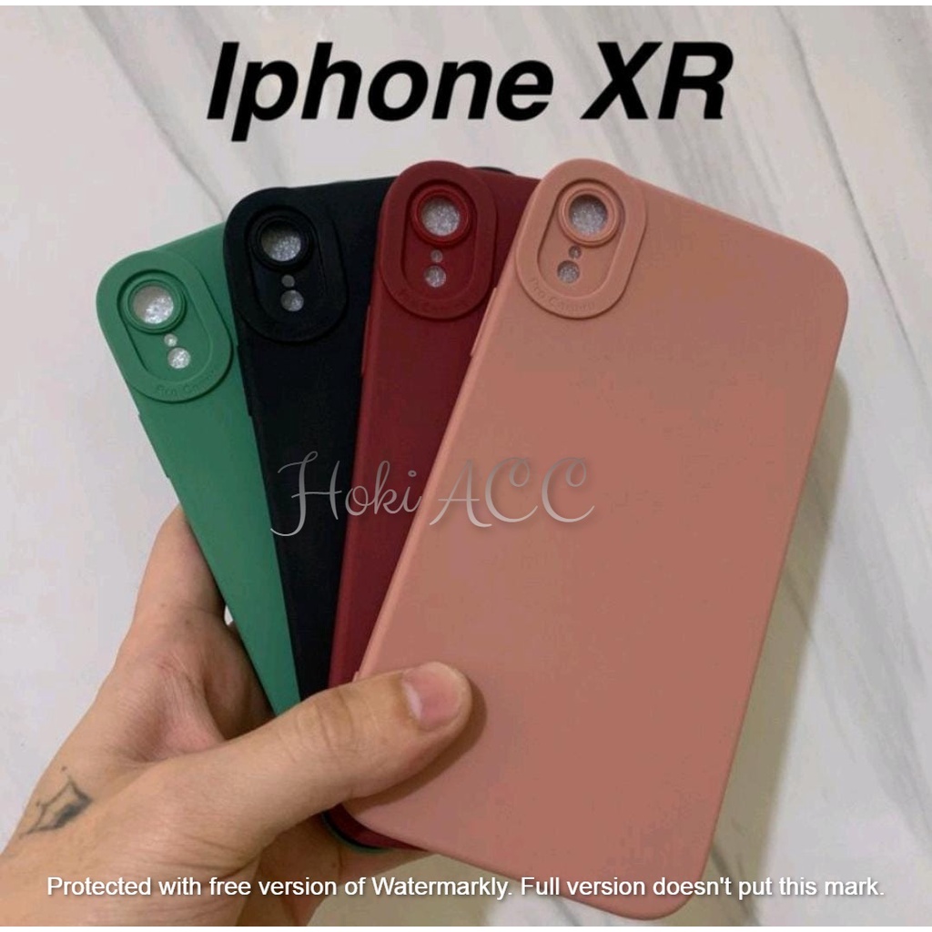 Softcase Silikon Case Pro Camera Lens Protector Iphone XR