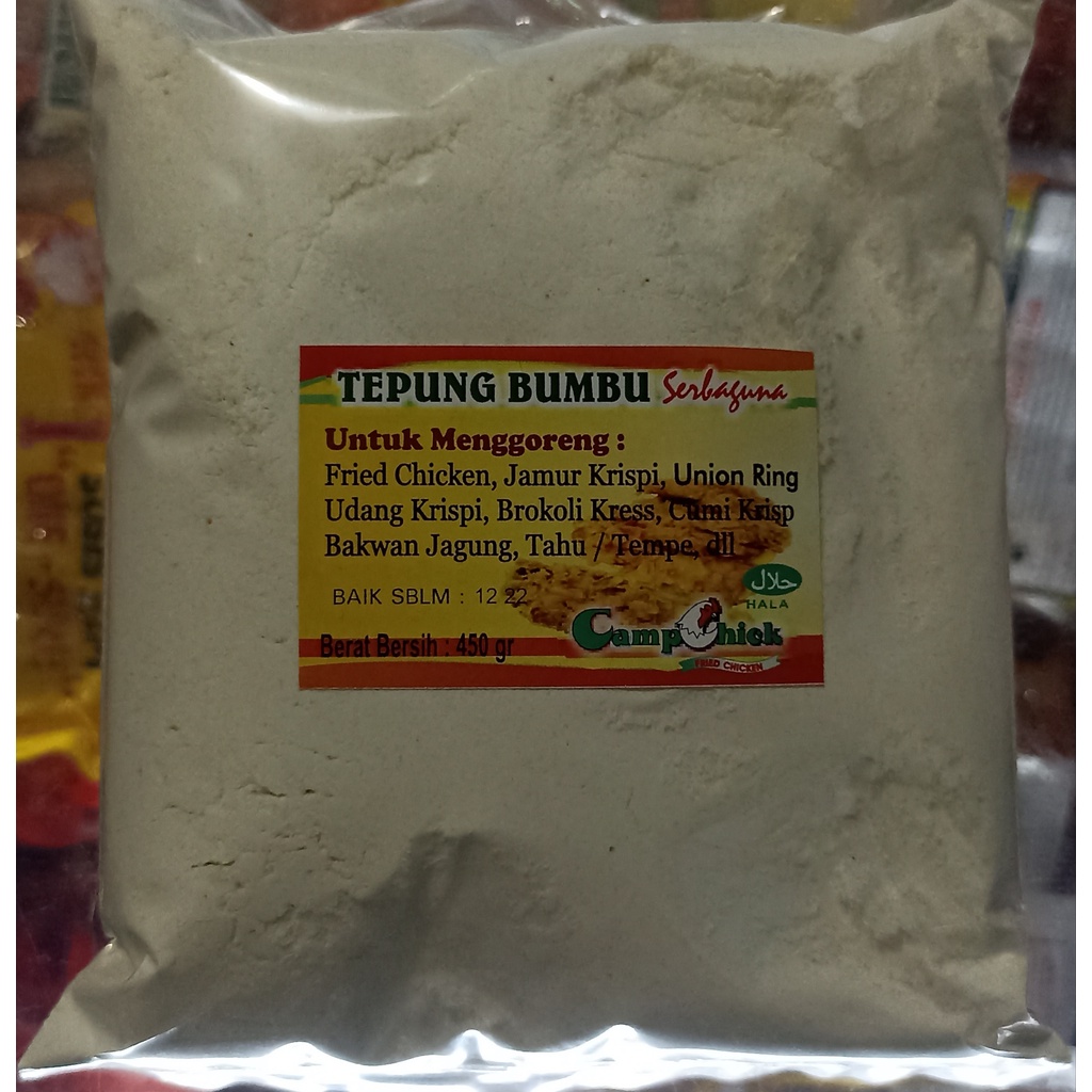 

Tepung Chicken Serbaguna 450gram