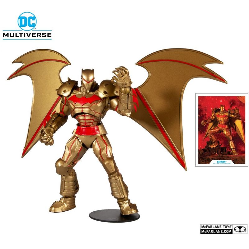 MCFARLANE TOYS MULTIVERSE BATMAN HELLBAT SUITACTION FIGURE ORIGINAL