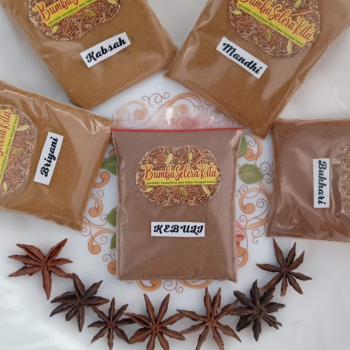 

Lebih Hemat Bumbu Kebuli Briyani Kabsah Mandhi Bukhari untuk ukuran 1 Liter Beras