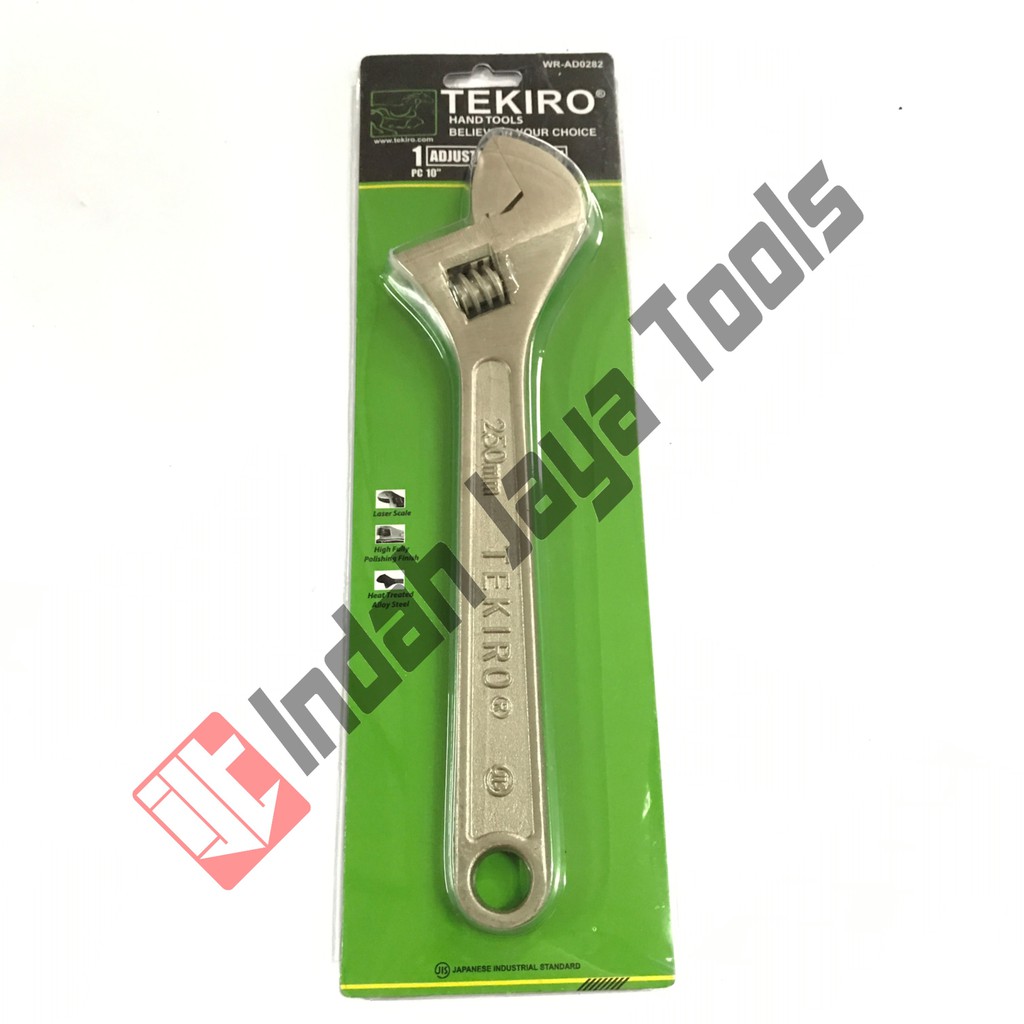 Kunci Inggris 10&quot; TEKIRO / Adjustable Wrench Kunci Bago